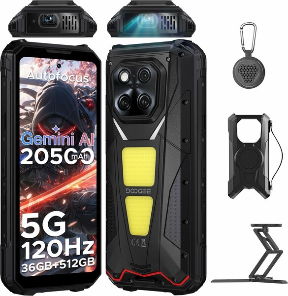 Doogee V Max Play 5G VIP Edition 16GB/512GB Black